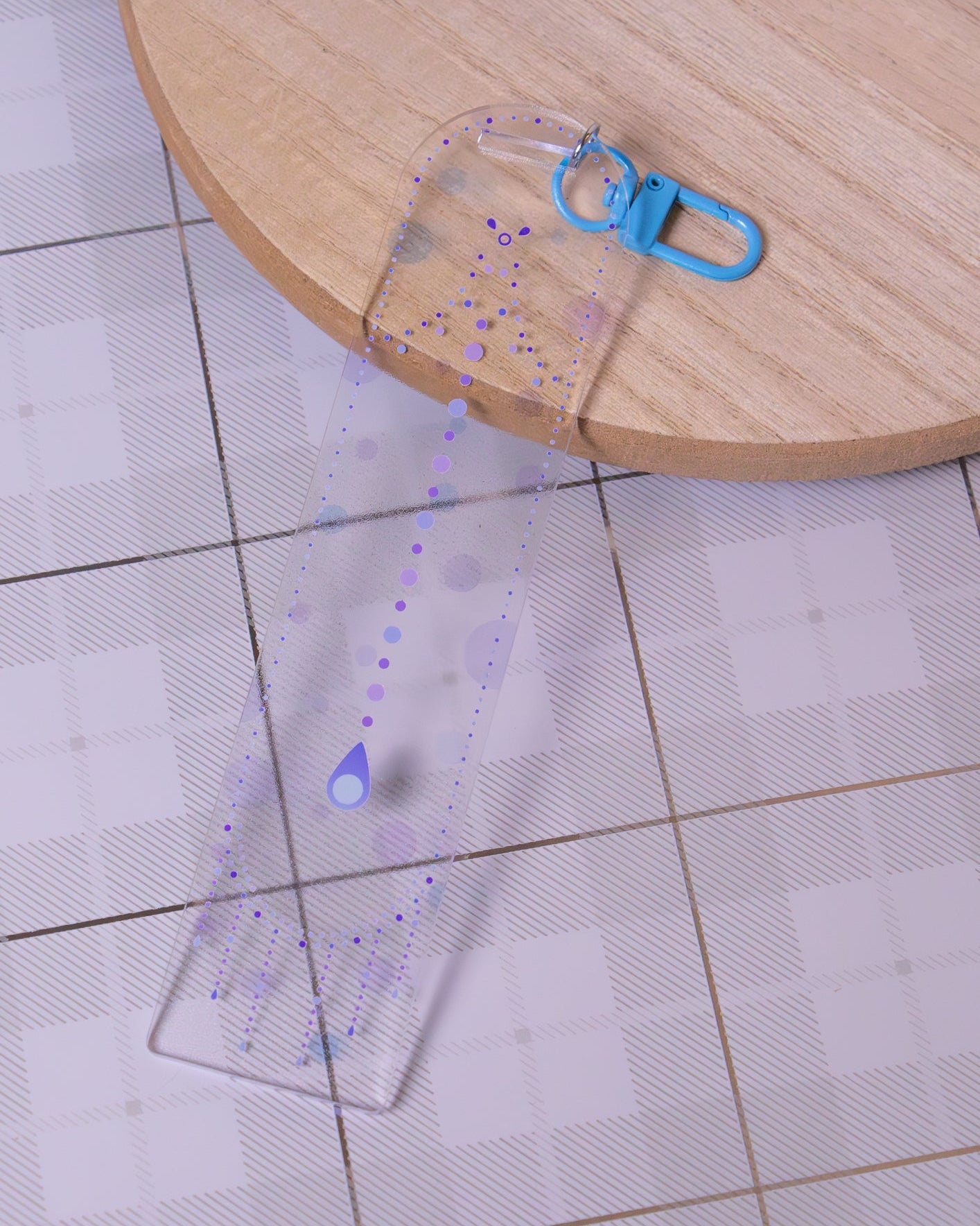 Raindrops | Acrylic Bookmark