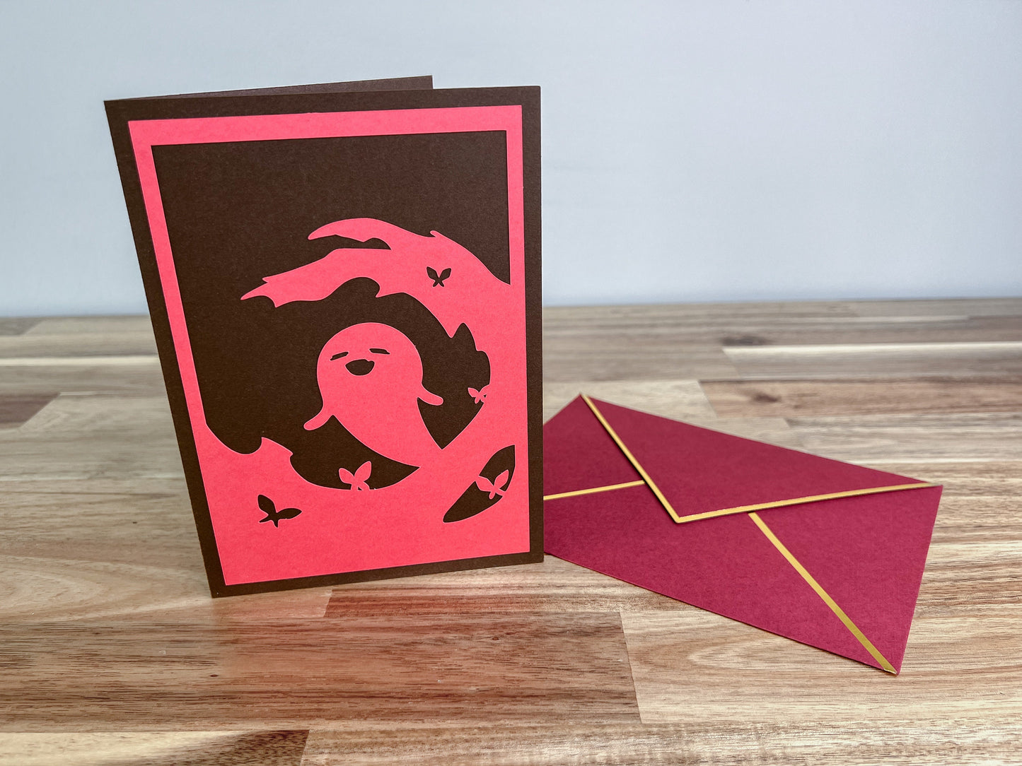 Hu Tao Spirit Soother | Pop up Greeting Card